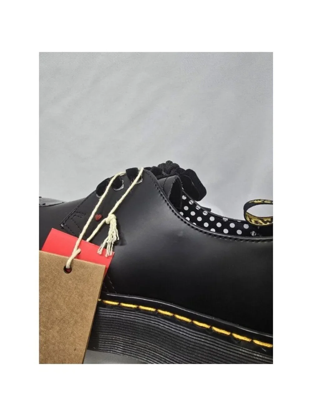 Dr.Martens Betty boop 1461 Quad Platform UK 5 Womens USA SIZE 7- New Without Box